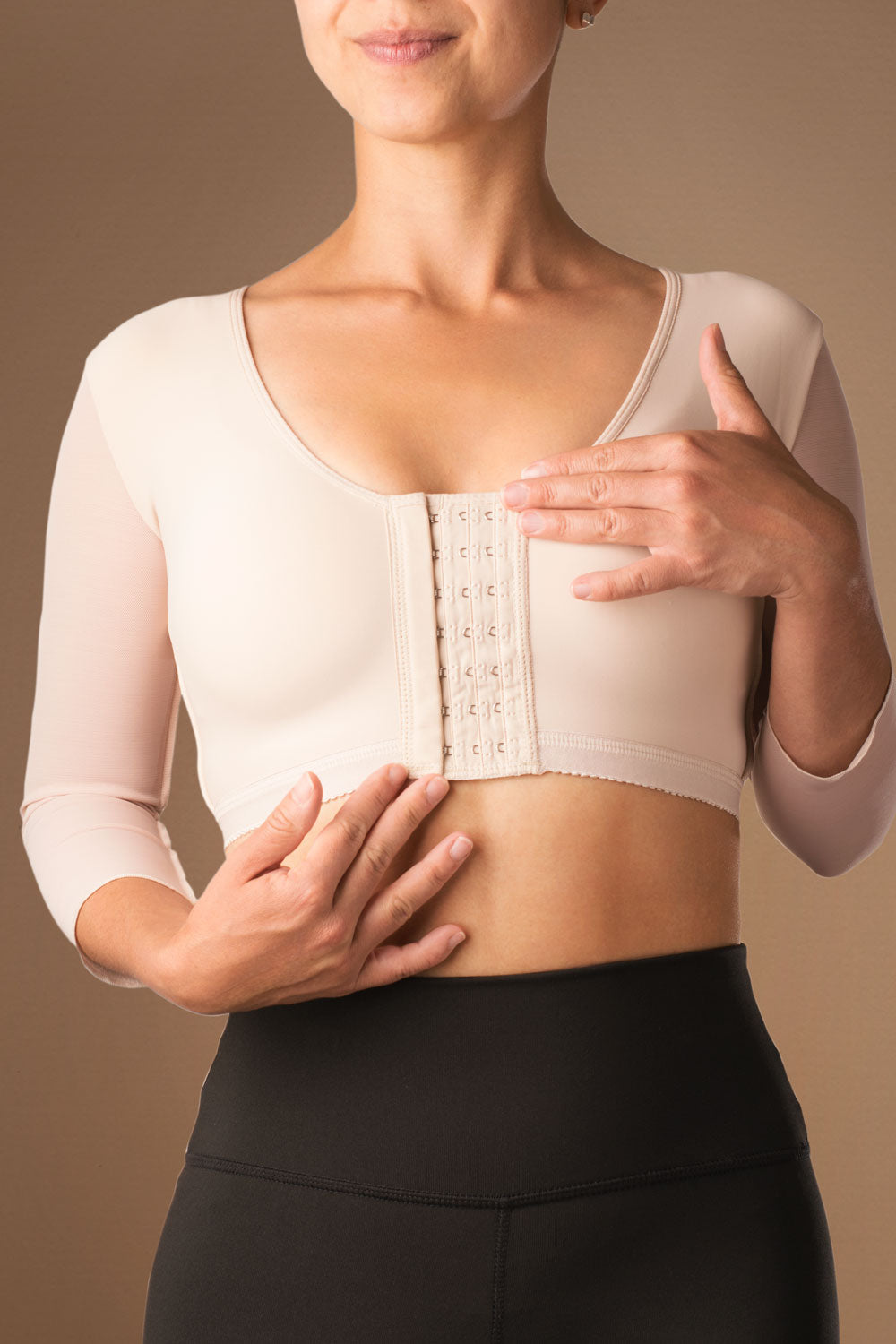 6010 - Post Surgical Bra -3 Levels Front Closure