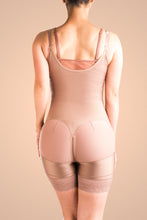 Load image into Gallery viewer, 7010 - Mid-Thigh Slimming Bodyshaper With Zipper and Hooks