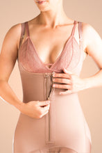 Load image into Gallery viewer, 7010 - Mid-Thigh Slimming Bodyshaper With Zipper and Hooks