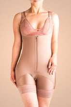 Load image into Gallery viewer, 7010 - Mid-Thigh Slimming Bodyshaper With Zipper and Hooks